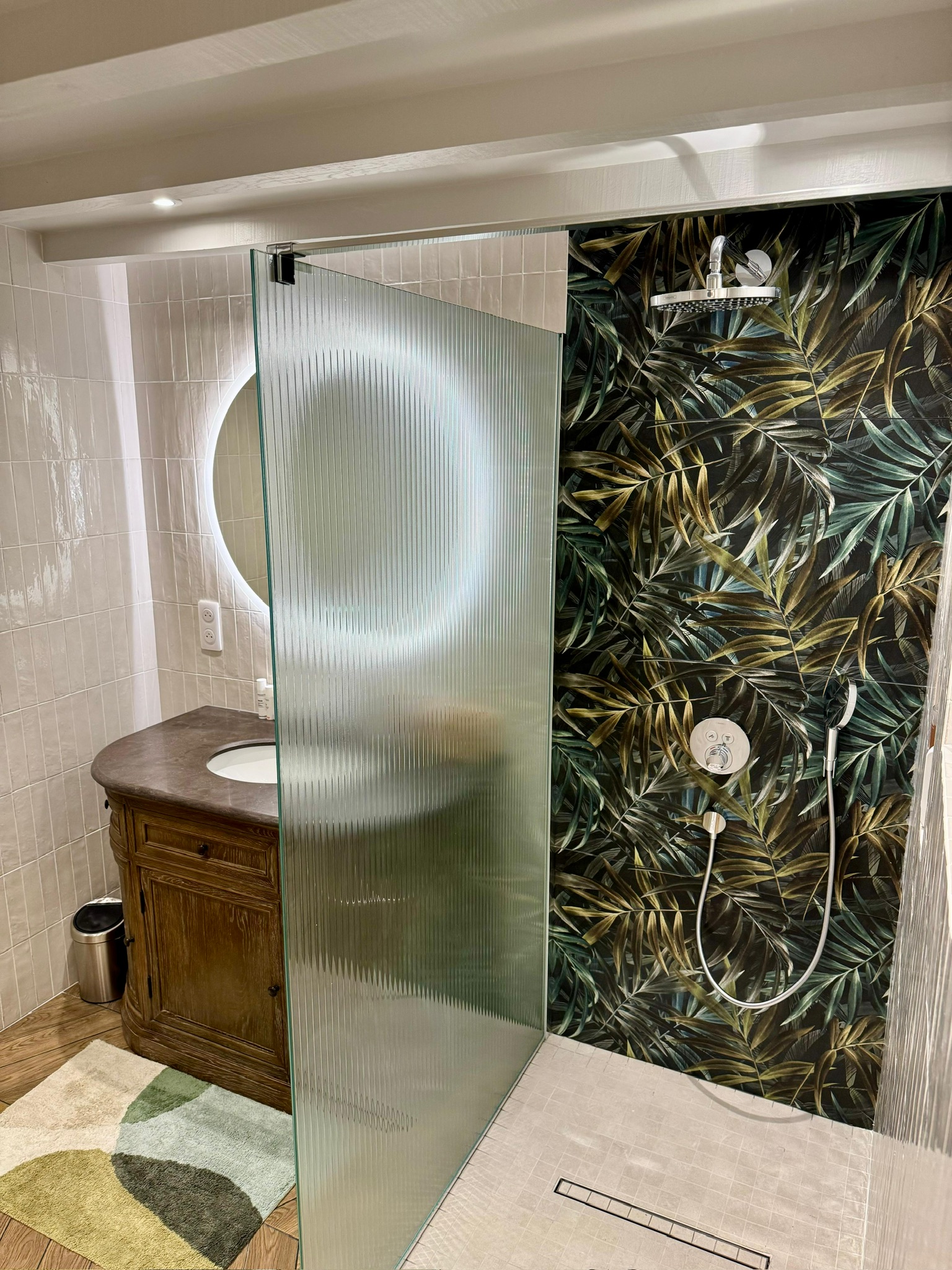 Espace de douche ouverte Espace de douche ouverte